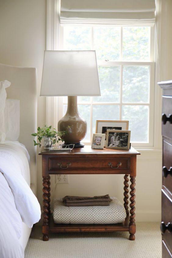 Master Bedroom nightstand by Kimberlee Marie Interior Design in WA