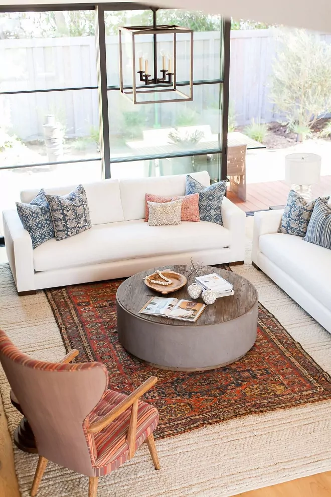 Layered Rugs by Kimberlee Marie Interiors in WA