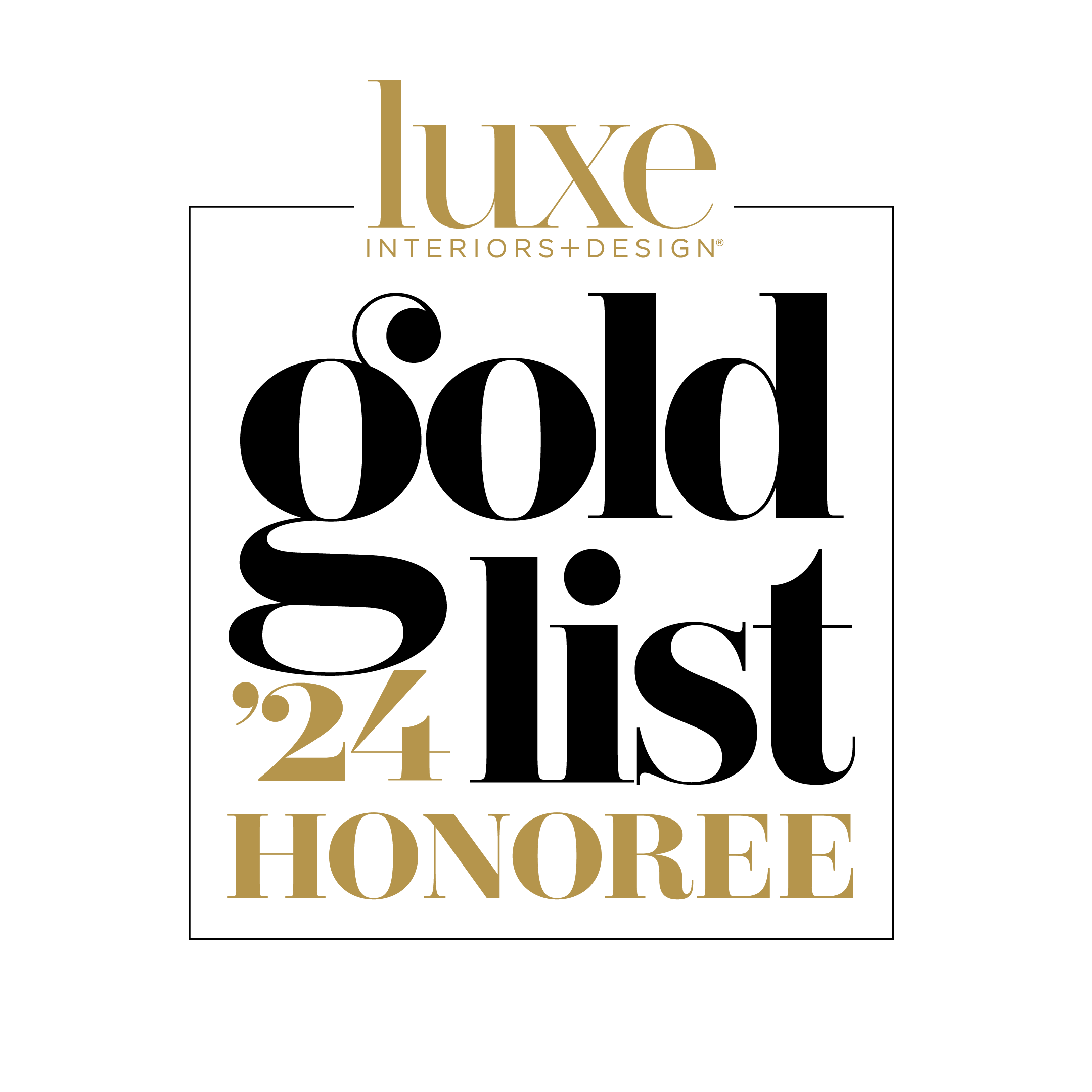 Luxe Gold List Honoree 2024