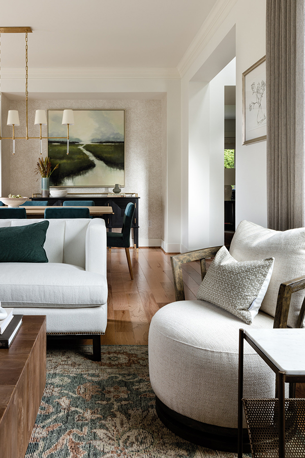 Lakemont Luxury by Kimberlee Interior Design in Medina, WA