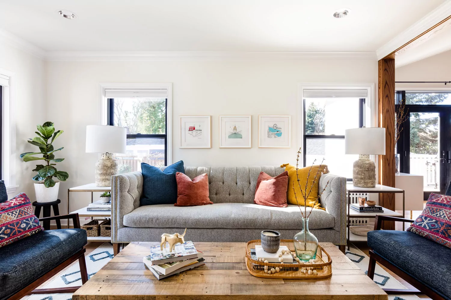 Snohomish Home Remodel by Kimberlee Marie Interior Design in Washington.